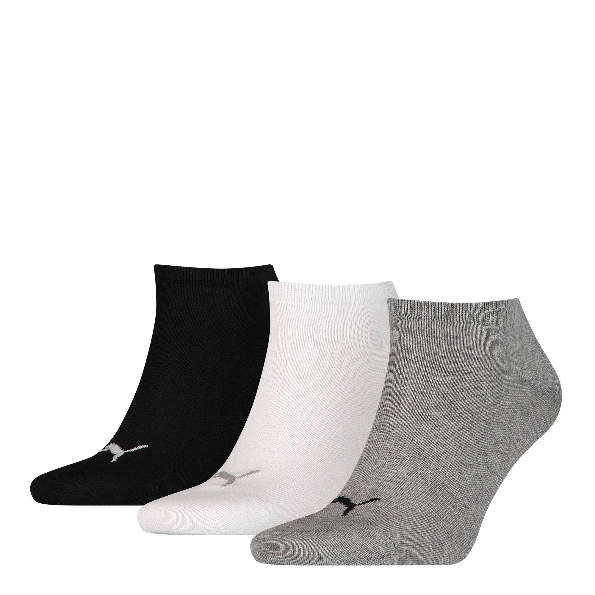 Puma Trainer Socks Black-White-Grey Mix