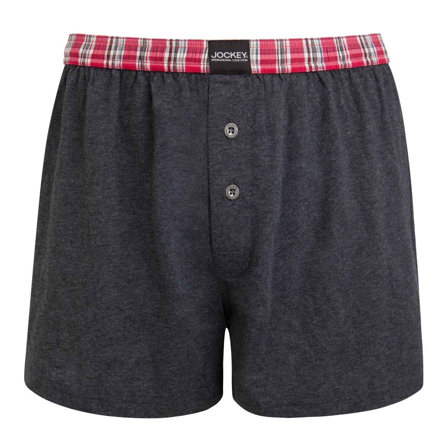 Jockey Knit Boxer Short with Button Fly